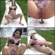 A pretty Colombian girl with tattoos takes shits in various outdoor locations in 6 scenes. Some pissing, too. Presented in 720P HD. 665MB, MP4 file. Over 31.5 minutes.